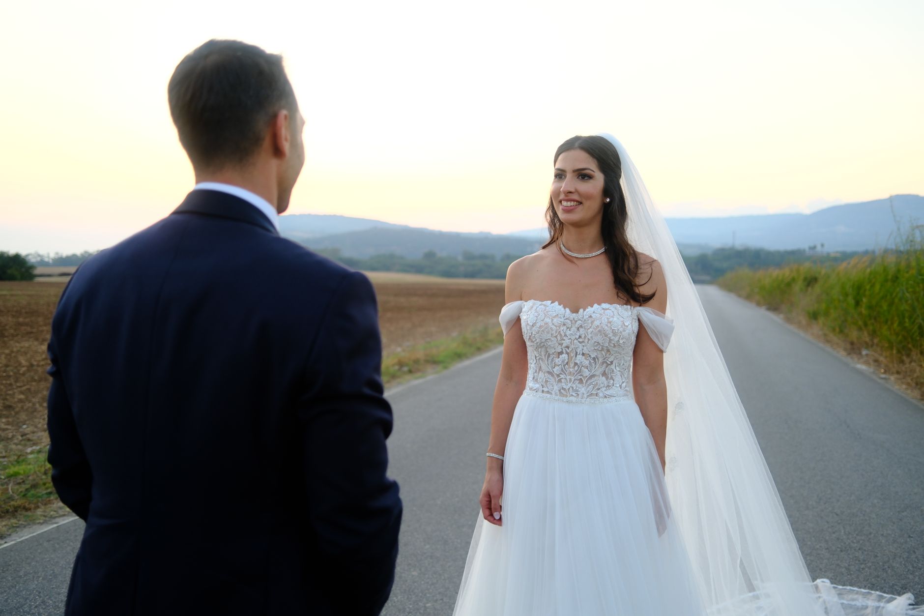 A couple at their Ontario wedding